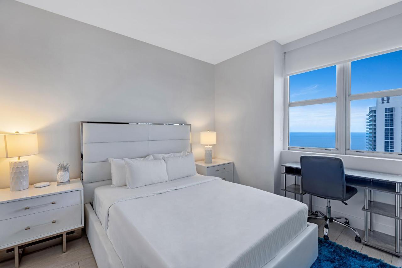 Hyde Beach House - Millionaire 2 Bd 2 Ba Apt, Direct Ocean View, 5 Min Walk To Ocean Hollywood Exteriér fotografie