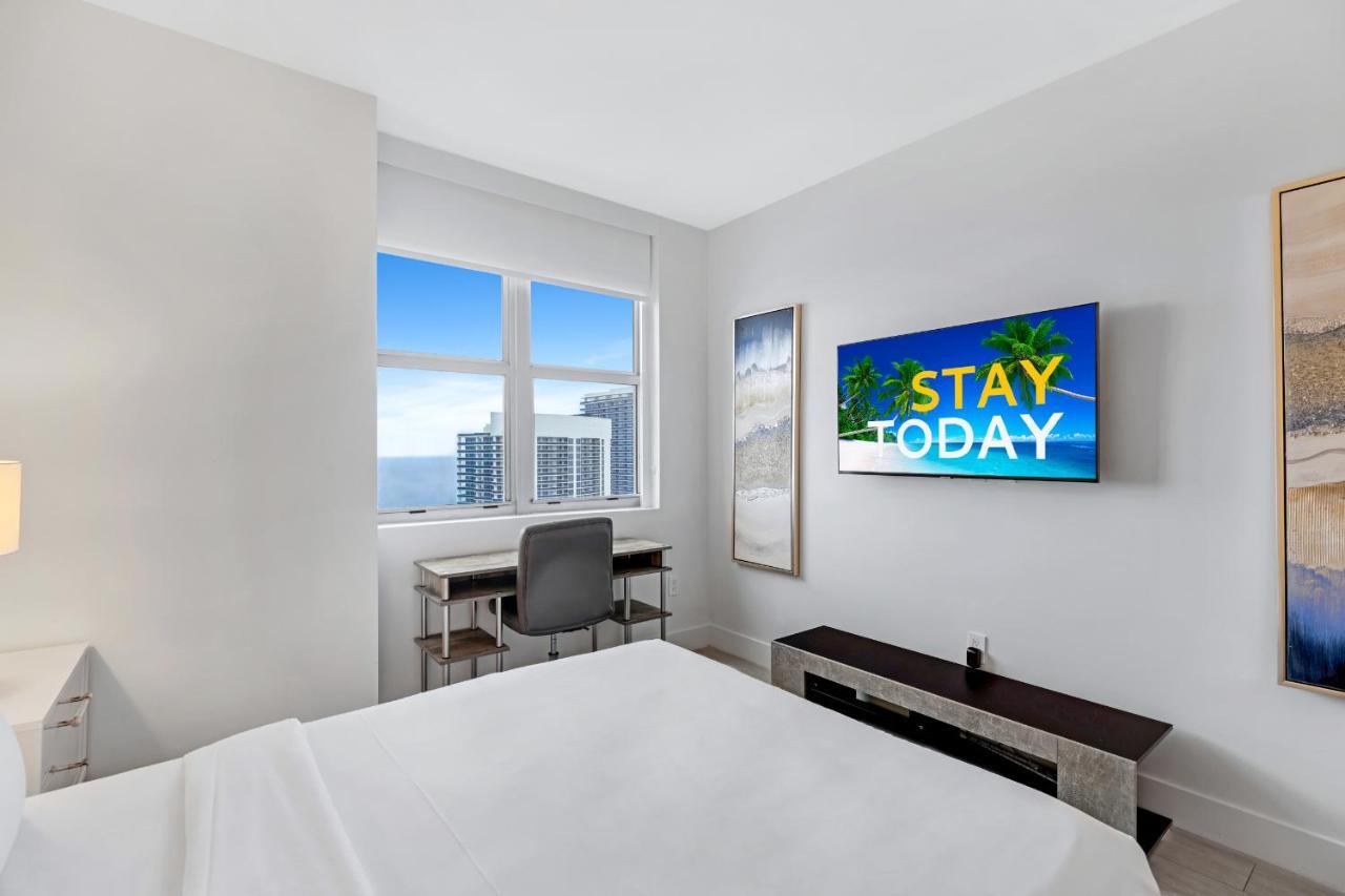 Hyde Beach House - Millionaire 2 Bd 2 Ba Apt, Direct Ocean View, 5 Min Walk To Ocean Hollywood Exteriér fotografie