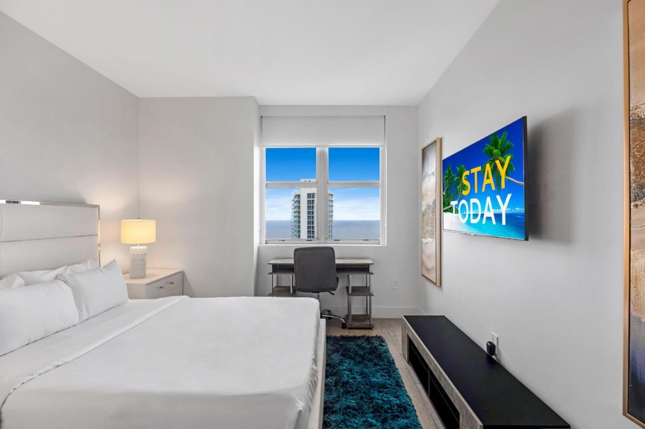 Hyde Beach House - Millionaire 2 Bd 2 Ba Apt, Direct Ocean View, 5 Min Walk To Ocean Hollywood Exteriér fotografie