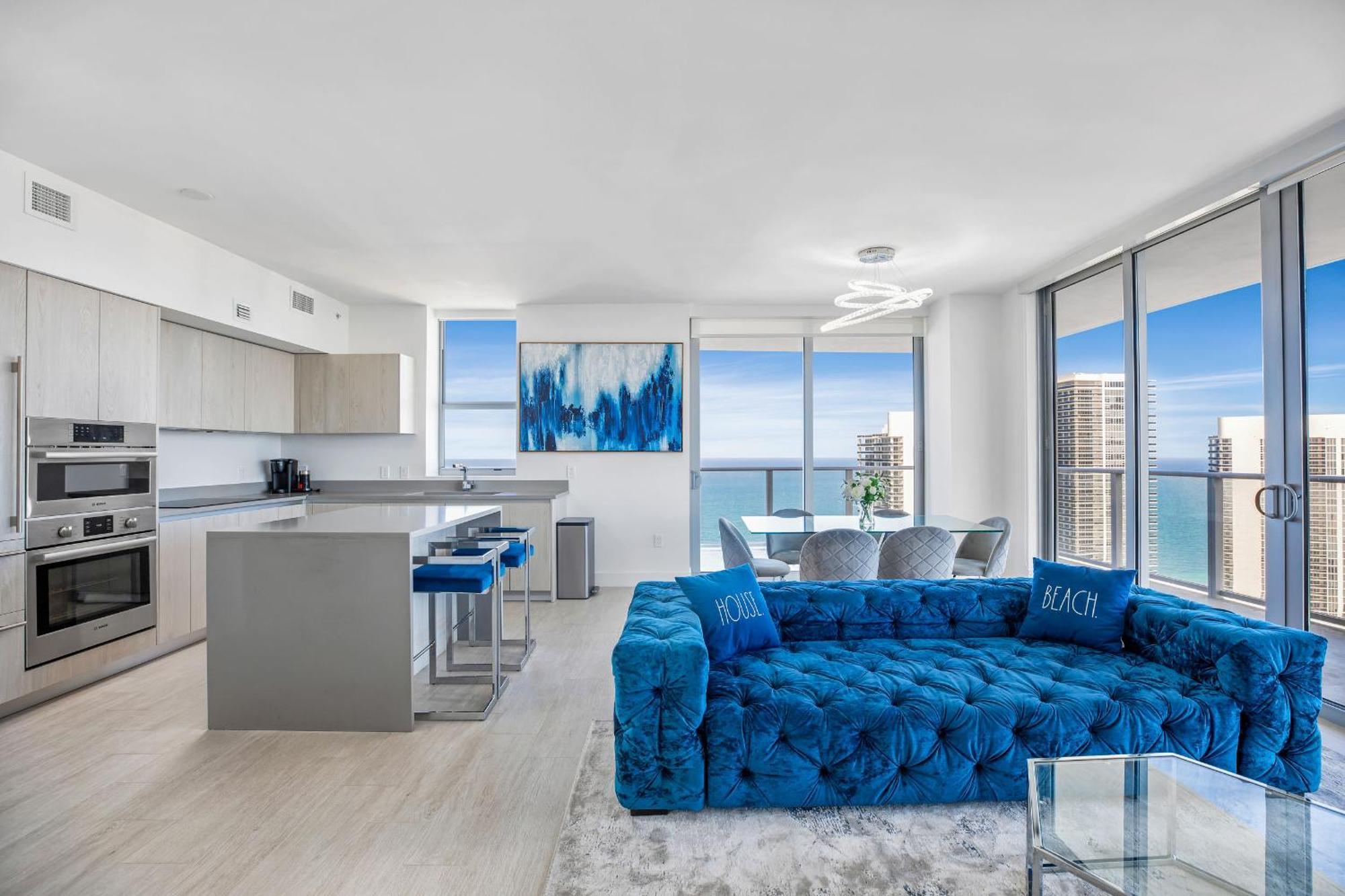 Hyde Beach House - Millionaire 2 Bd 2 Ba Apt, Direct Ocean View, 5 Min Walk To Ocean Hollywood Exteriér fotografie